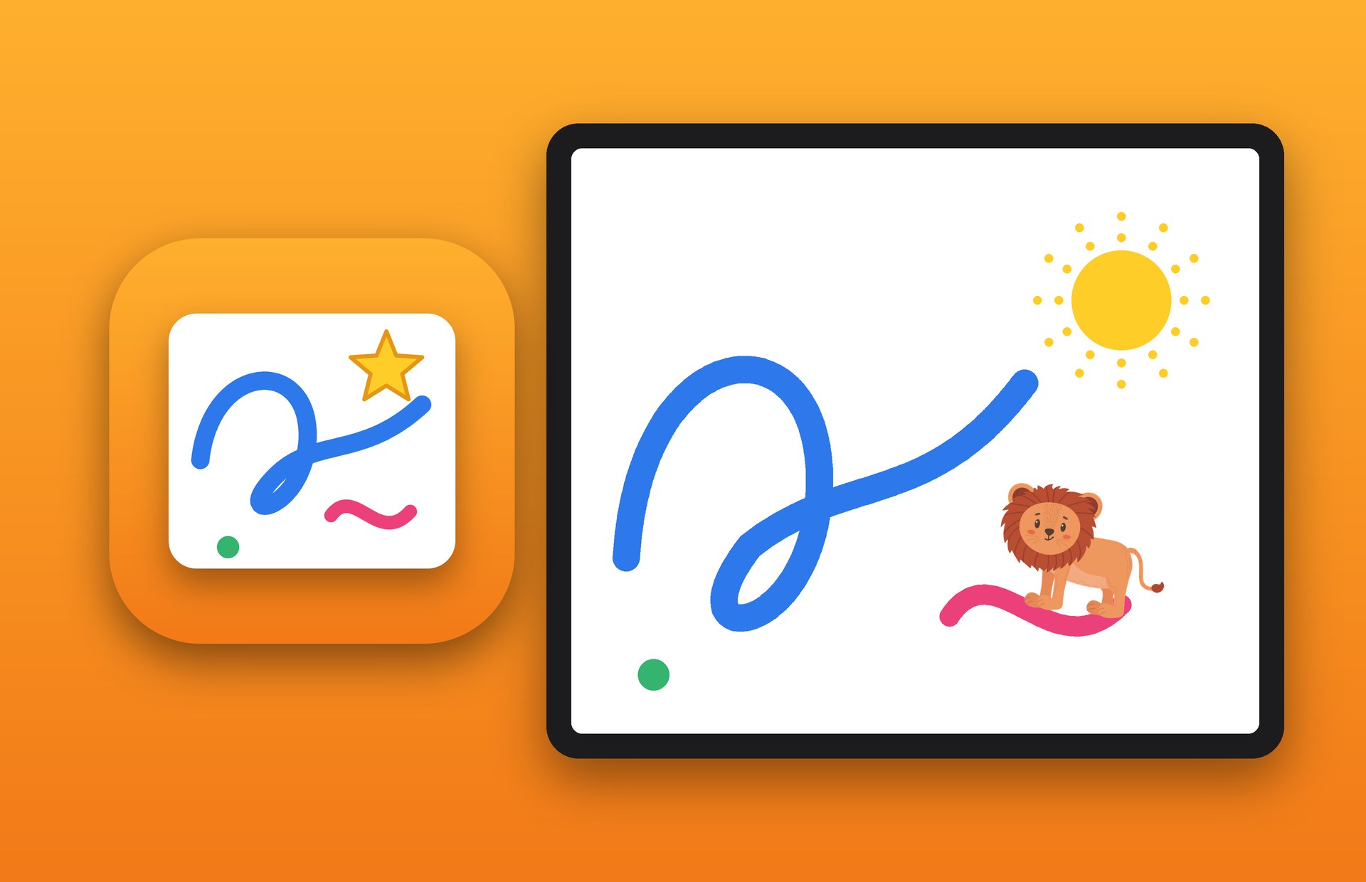 Doodle Board p&aring; iPad